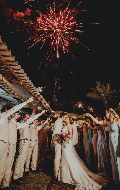 Wedding Fireworks Displays | Come celebrate your special day with SKYFIRE FX Pyrotechnics